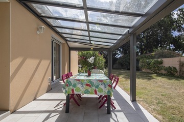 Pergola à toit fixe