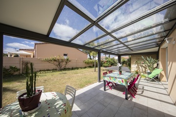 Pergola à toit fixe